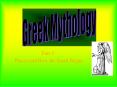 Greek Mythology Part 1: Places and How the Earth Began Inde