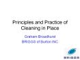 Principles and Practice of Cleaning in Place Graha