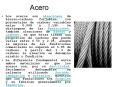 Acero Los aceros son aleaciones de hierro-carbono forjables