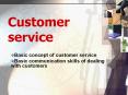 Customer service Basic concept of customer service Basi