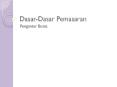 Dasar-Dasar Pemasaran Pengantar Bisnis Pengertian Pemasara