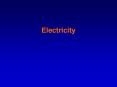 Electricity Electric Charge Electric Charge and Electrica