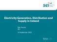 Electricity Generation, Distribution and Supply in Irelan