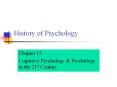 History of Psychology Chapter 15 Cognitive Psychology 