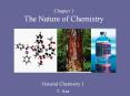 Chapter 1 The Nature of Chemistry General Chemistry I T. Ar