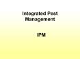 Between WWI & WWII Pest Control Depended on Relative Cro