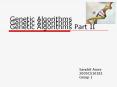 Genetic Algorithms Genetic Algorithms Genetic Algorithm