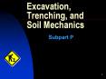 Excavation, Trenching, and Soil Mechanics Subpart P * Cal