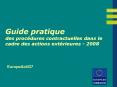 Guide pratique des proc dures contractuelles dans le cadr