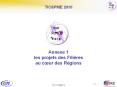 Annexe 1 les projets des Fili res au c ur des R gions TIC 