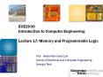ECE2030 Introduction to Computer Engineering Lecture 1