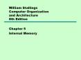 William Stallings Computer Organization and Architecture 8t