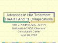 Advances In HIV Treatment: HAART And Its Complications Am