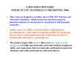 CHM 434F/CHM 1206F SOLID STATE MATERIALS CHEMISTRY 2004 Thi