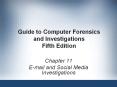 Guide to Computer Forensics and ... forensics Describe th