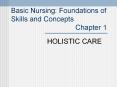 Basic Nursing: Foundations of Skills and Concepts Chapter 