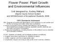 Flower Power: Plant Growth and Environmental Influences Uni