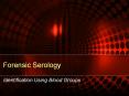 Forensic Serology Identification Using Blood Groups Thi