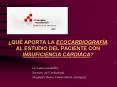  QU  APORTA LA ECOCARDIOGRAF A AL ESTUDIO DEL PACIENTE CO