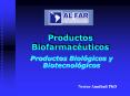 Productos Biofarmac uticos Productos Biol gicos y Biotecno