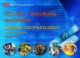 Pr sentation pour le cours GOL503 - Sp cificit 