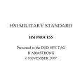 hsi military standard hsi process presented to the dod hf
