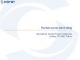 Nuclear power plant siting International Nuclear Powe