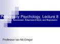 Personality Psychology, Lecture 8 Self-Esteem, Narcissism