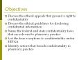 From the APhA Code of Ethics and the AAPT Code of Ethics fo