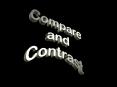 When you compare two things, you tell how they are alike