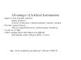 Advantages of Artificial Insemination--Improves rate o