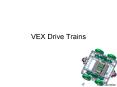 VEX Drive Trains Drive Trains Vocabulary Skid Steering (Tan