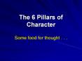 Pillar Scenarios