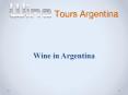 Wine in Argentina