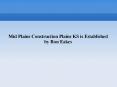 Mid Plains Construction Plains KS is Established by Ron Eakes