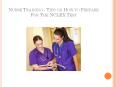 Nurse Training - Tips on How to Prepare For The NCLEX Test