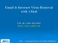 Email and Internet Virus Removal