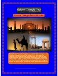 Golden Triangle Tour a Historic Journey of North India Presentation