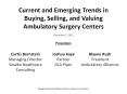 Current and Emerging Trends in Buying Selling and Valuing Ambulatory Surgery Centers