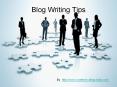 Tips for Blog Writing