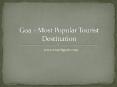 Goa – Most Popular Tourist Destination
