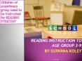 READING STRATEGY INSTRUCTION
