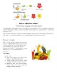 What to eat to lose weight