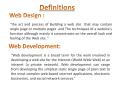 Web Design and Development Services