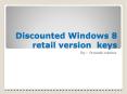 WINDOWS RETAIL KEYS
