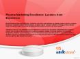 Pharma Marketing Excellence: Lessons from Experience