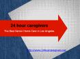 24 Hour Caregivers offers peace of mind and wide rangr of services for senior citizens