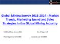 2013-2014 International Mining Survey Market - Industry Dynamics, Threats and Opportunities, Growth Outlook