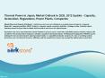 Thermal Power in Japan, Market Outlook to 2020, 2012 Update - Capacity, Generation, Regulations, Power Plants, Companies