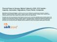 Thermal Power in Norway, Market Outlook to 2020, 2012 Update - Capacity, Generation, Regulations, Power Plants, Companies